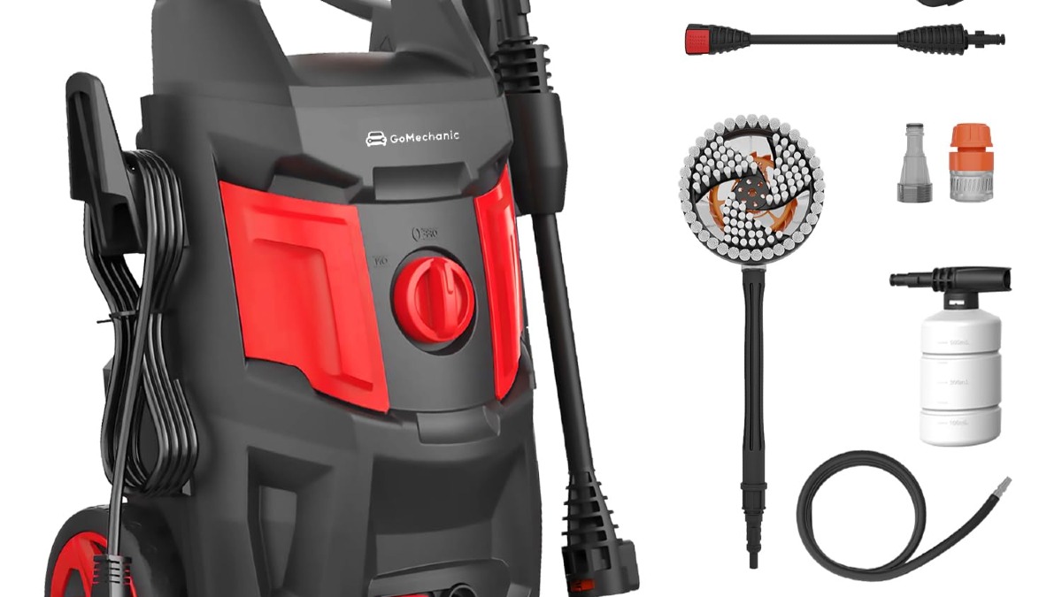 GoMechanic High Pressure Car Washer Pump