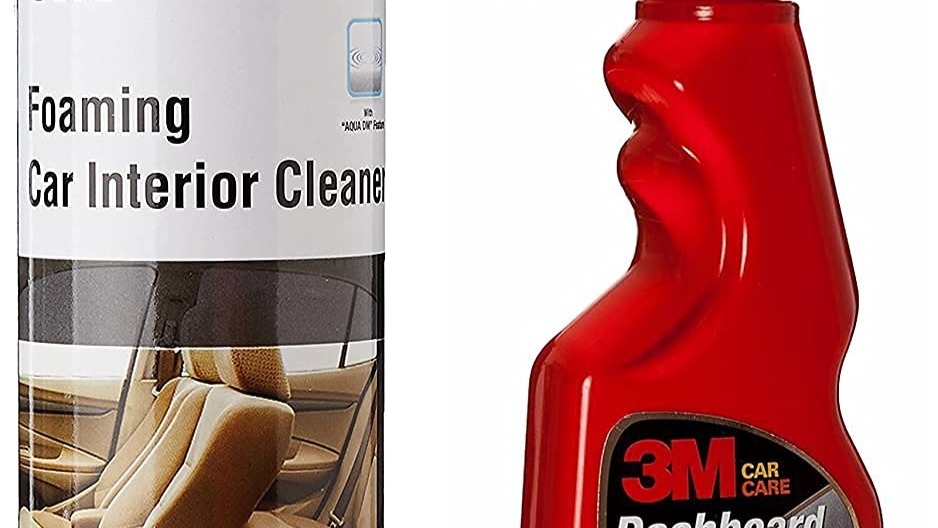 3M Interior Cleaner 580g & Dashboard Dresser 250ml Combo